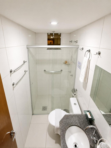 Bathroom 4, WR Confort Hotel Campo Grande, Campo Grande