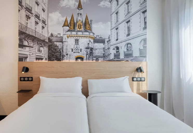 Bedroom 3, B&B Hotel Bordeaux Mérignac Cadera Aéroport, Gironde