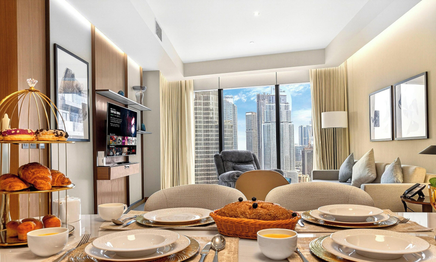Food & Drinks 5, WYZ RENT|3 BDs Address Opera-Burj Khalifa, Dubai