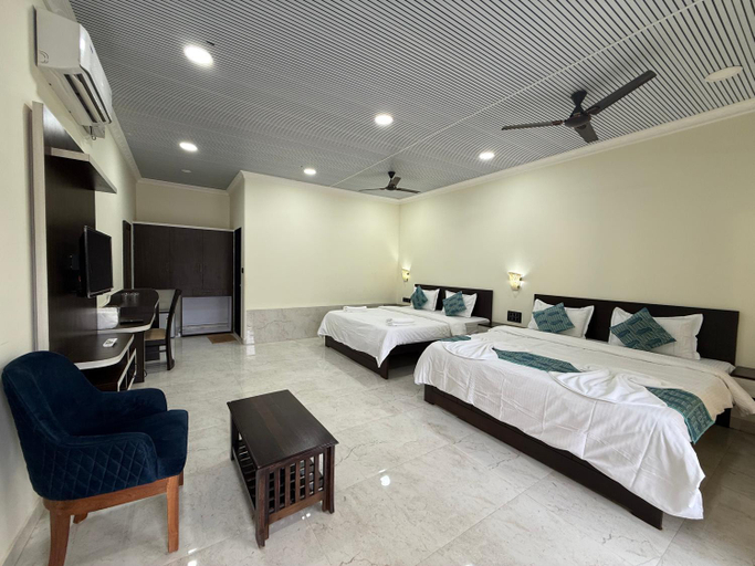 Bedroom 3, Baga Beach Palm Cottage, North Goa