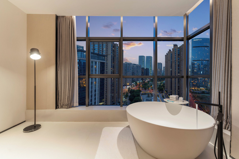 Bathroom 3, Four Points By Sheraton Chengdu, High-Tech Zone Exhibition Center, Chengdu