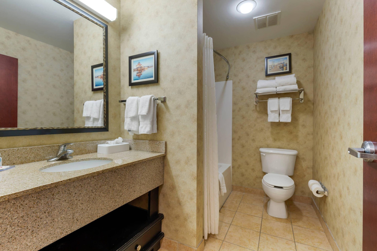 Bathroom 5, Comfort Inn & Suites Cambridge, Dorchester