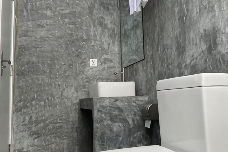 Bathroom, Coral Castle Guest House, Baa Atoll