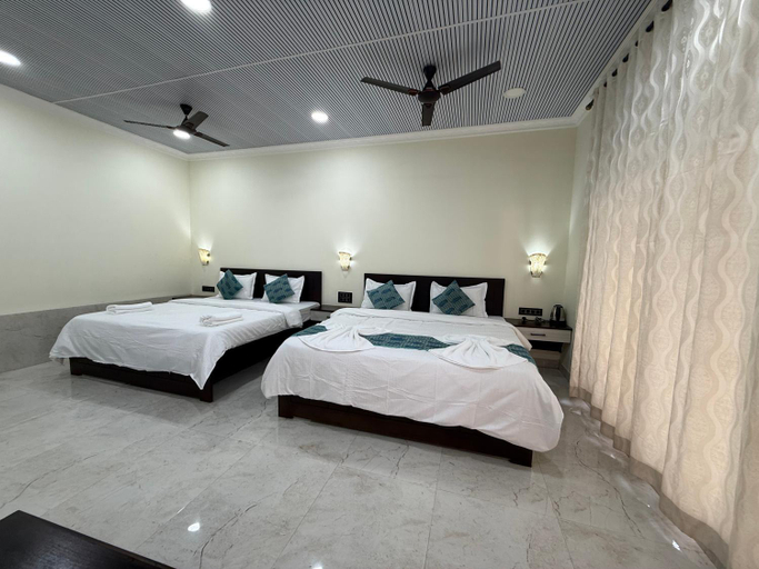 Bedroom 3, Baga Beach Palm Cottage, North Goa