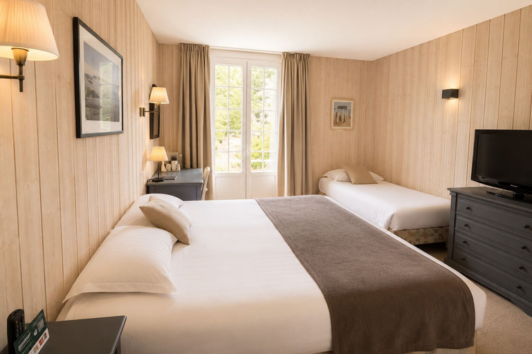 Bedroom 3, Hôtel Villa Flornoy Pornichet Baie de la Baule, Loire-Atlantique