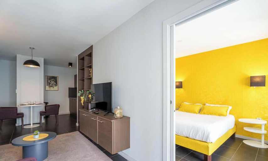 Bedroom 3, Tempologis Le Saint Germain Grenoble, Isère