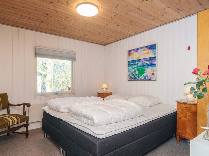 Bedroom 2, Cozy Holiday Home in Jutland near Sea, Ringkøbing-Skjern