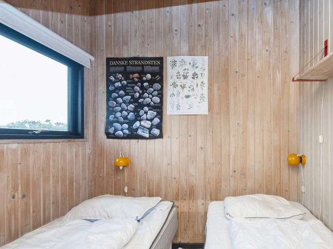 Bedroom 2, 6 person holiday home in Harboøre, Lemvig