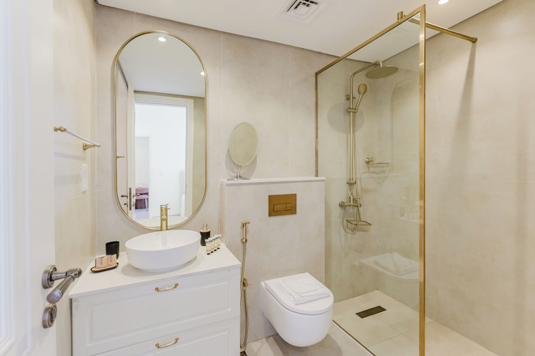 Bathroom 4, PVH - Mayas Geneva - 1BR Plus Maids Room, Dubai