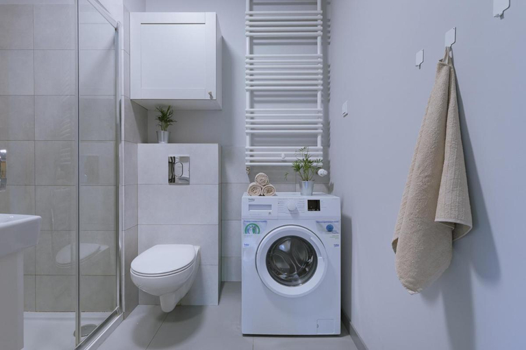Bathroom 2, Krowodrza Apartment's, Kraków City