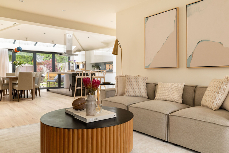 Living area 4, The Glazed Gable & Alfresco, London