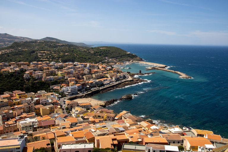 Aerial view, Domus De Pedra Pertunta, Sassari