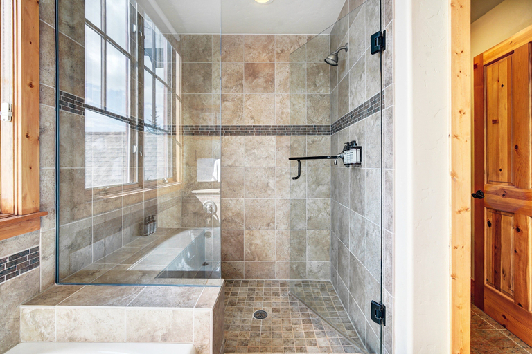 Bathroom 2, Vaulted Ceilings+rustic Luxury 2 Blocks To Main St- Sleeps 6 2 Bedroom Townhouse by RedAwning, Summit