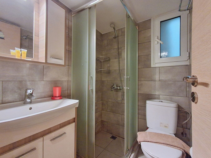 Bathroom, Urban apartment next to Acropolis, Attica