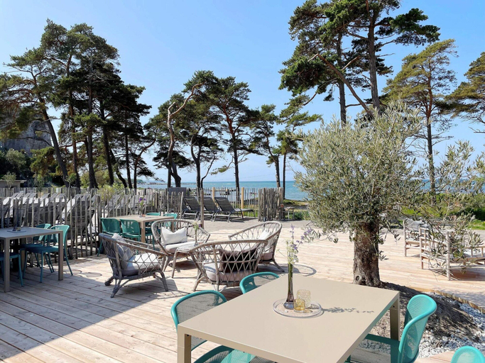 Outdoor dining, 4 Star Holiday Home in Visby, Gotland