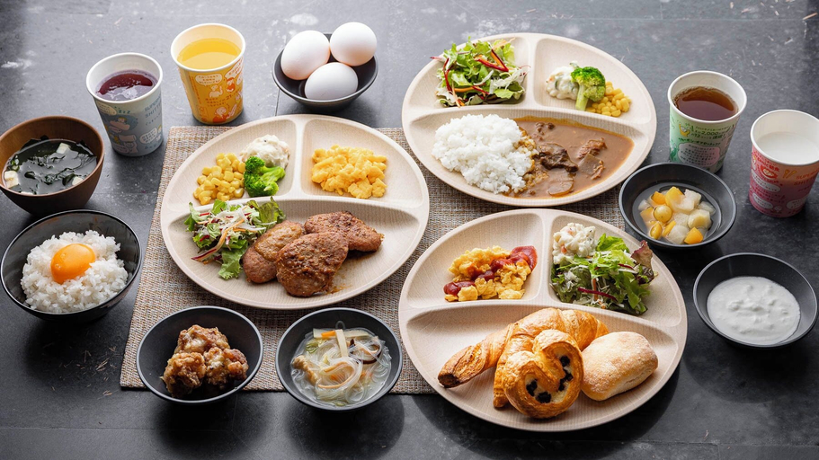 Breakfast meal, Super Hotel Premier Chitose, Chitose