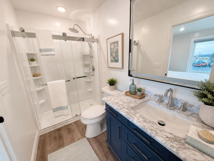 Bathroom 5, Kodiak Suites, Kodiak Island