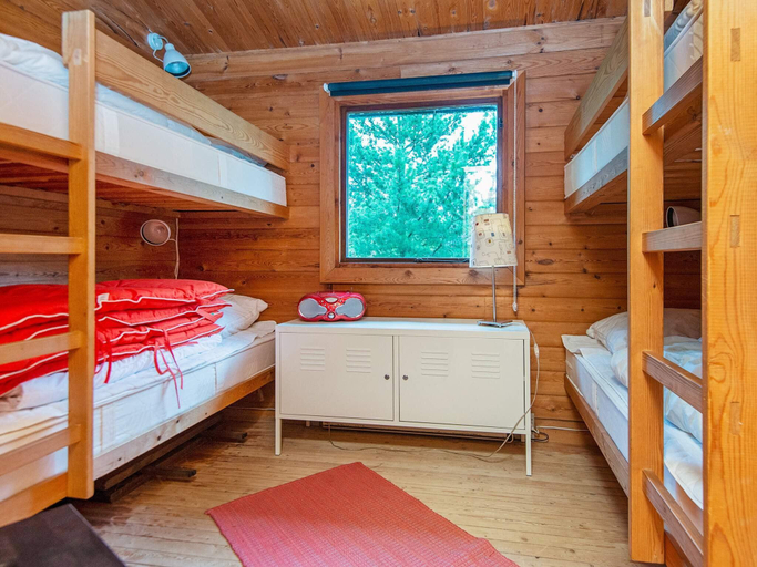 Bedroom, 6 person holiday home in Henne, Varde