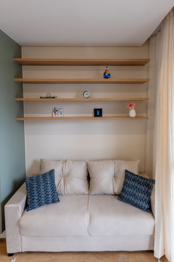 Living area 3, Studio recém-construído no coração da Vila Olímpia, São Paulo