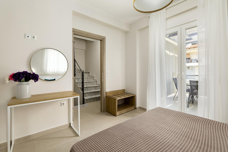 Bedroom 2, V Luxury Apartments Siviri II, Central Macedonia
