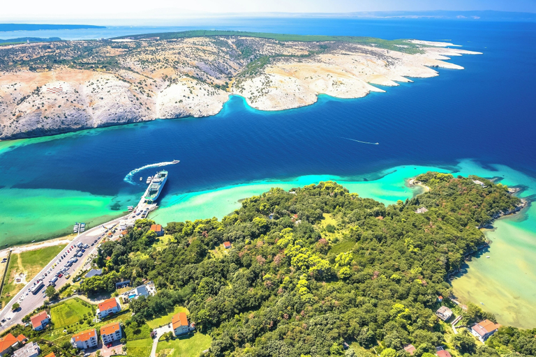 Aerial view 5, Hidden Hill Lopar With Sauna & Jacuzzi, Lopar/Supetarska Draga