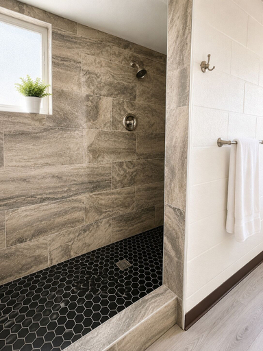 Bathroom 4, Carl's Motel, Kern