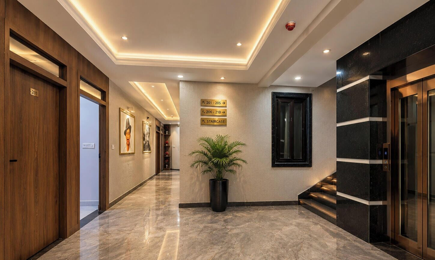 Lobby 2, Hotel Shanti Residency Vrindavan, Mathura