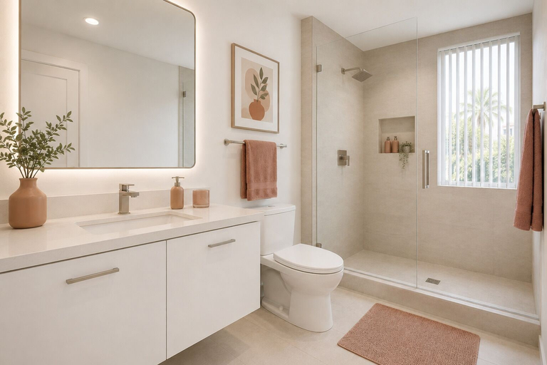 Bathroom, Northwave Elite Suites, Toronto