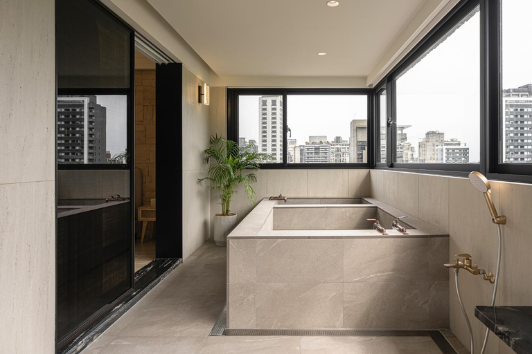 Bathroom 3, Most Natural Hotspring Hotel, Yilan