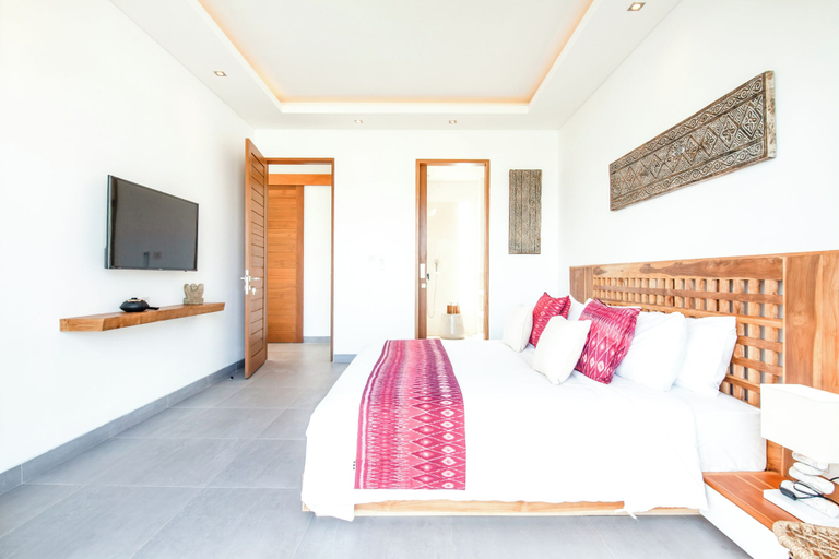 Bedroom 3, Chic 2BR Villas, Brawah Hub, 300m to Coastal Bliss, Badung