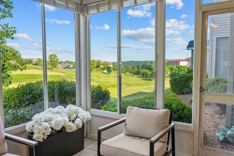 View from room, Birdies View Golf View Patio, Taney