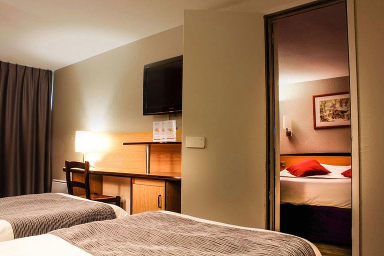 Bedroom 3, Hotel Inn Design & Restaurant Bourges, Cher