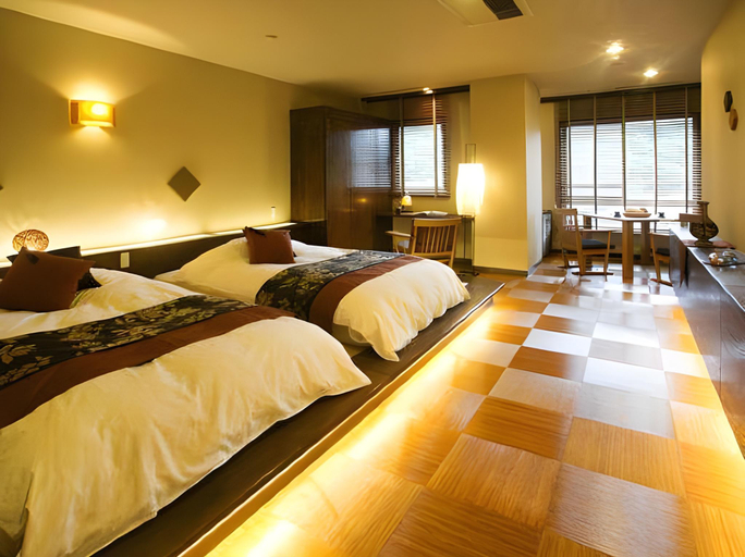 Bedroom 2, Yukei-no-yado Umi-no-yurikago Hagikomachi, Hagi