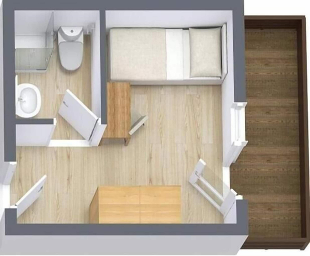 Floor plan 4, Pension garni Hochmoos, Reutte