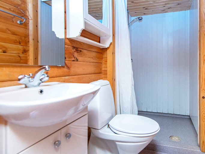 Bathroom, 6 person holiday home in Henne, Varde