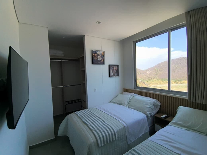 Room 2, Vista al mar piscina y confort 7 pax, Santa Marta (Dist. Esp.)