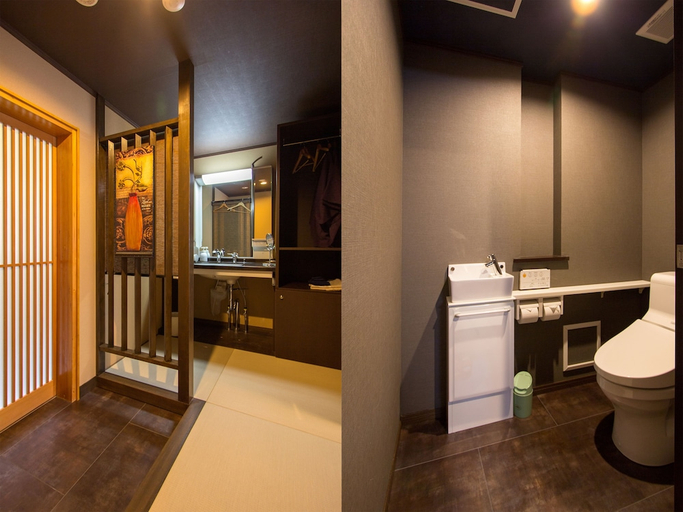 Bathroom 3, Beppu Kankaiji Onsen Ryotei Matsubaya, Beppu
