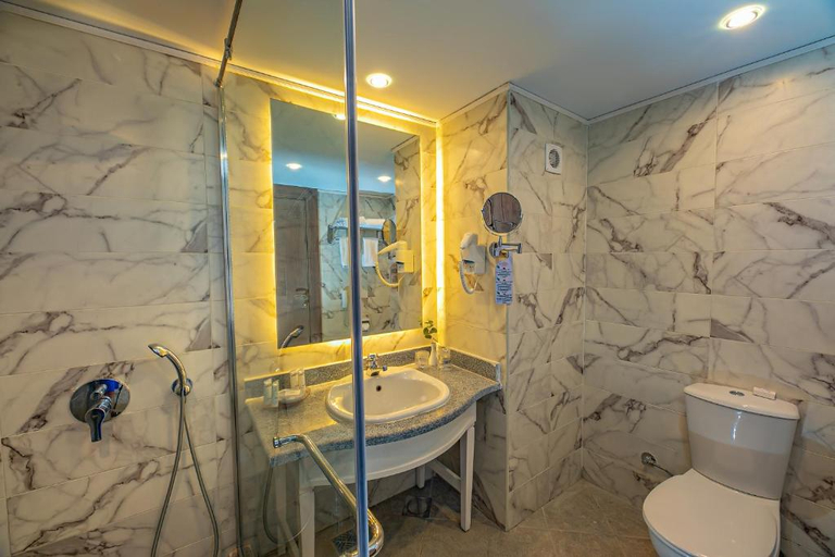 Bathroom, Titanic Resort Aqua Park, Safaja