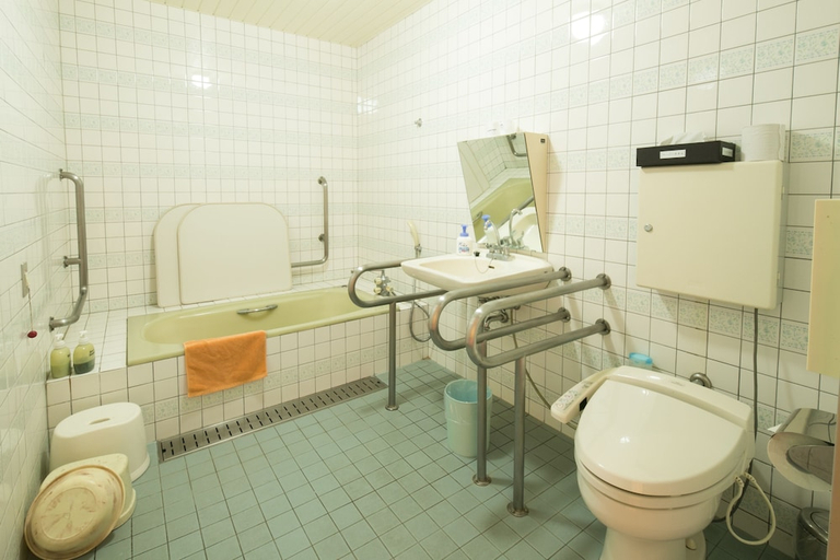 Bathroom, Yamanakako Shuzanso, Yamanakako