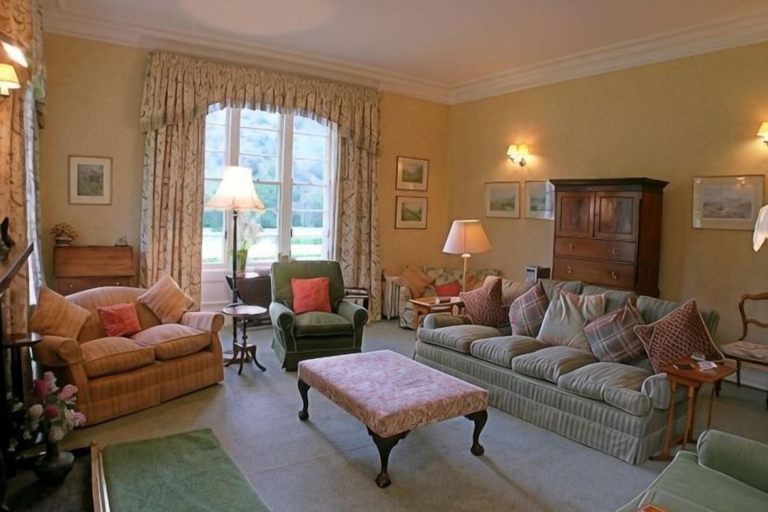 Living area, Chesthill House & Estate, Glenlyon, Perthshire and Kinross