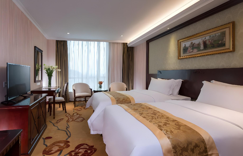 Bedroom 2, Vienna Hotel Shanghai Songjiang Happy Valley, Shanghai