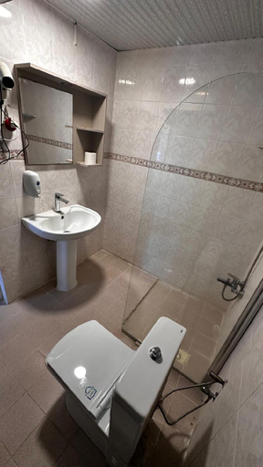 Bathroom, Ozgun Apart Otel Kusadasi, Kuşadası