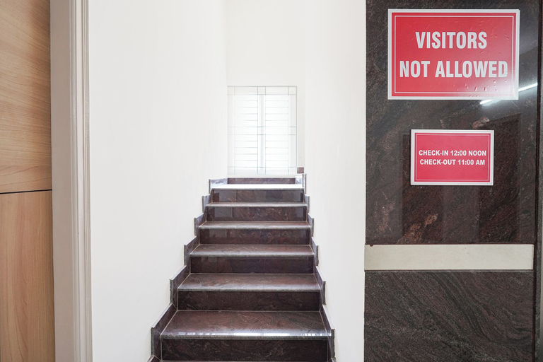 Staircase, FabHotel Athiti Residency- Marathahalli, Bangalore
