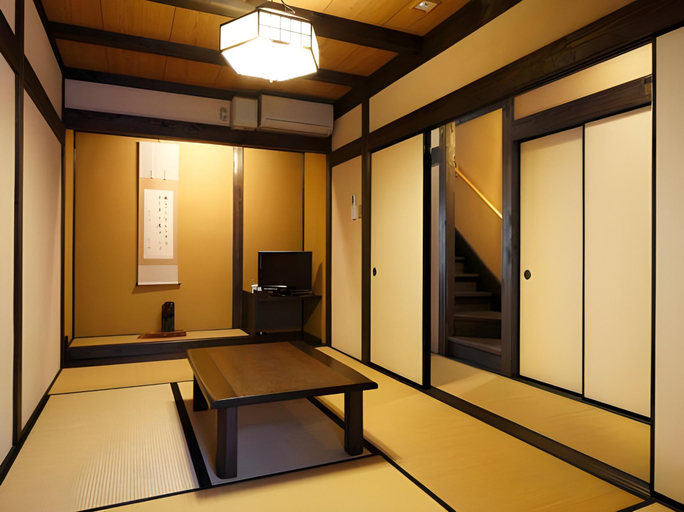 Bedroom 2, Okada Ryokan Warakutei, Takayama