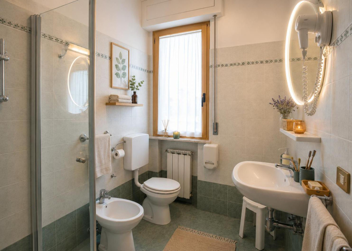 Bathroom 4, Eco-Hotel Edy, Siena