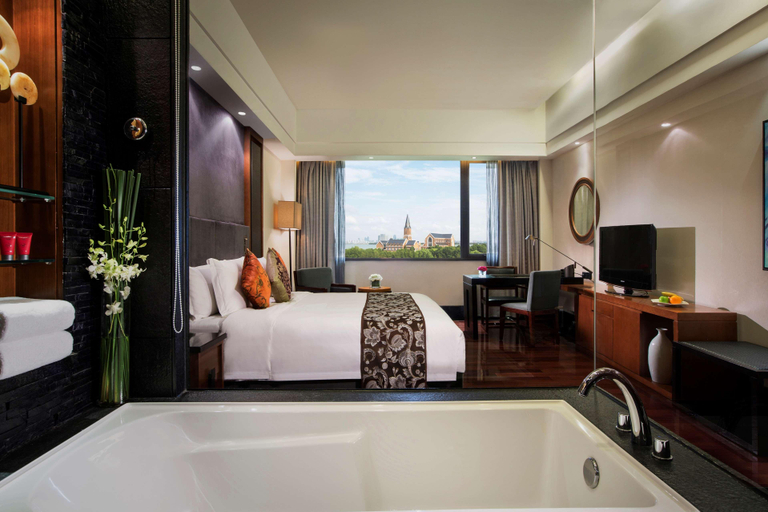 Bathroom 5, Worldhotel Grand Dushulake Suzhou, Suzhou