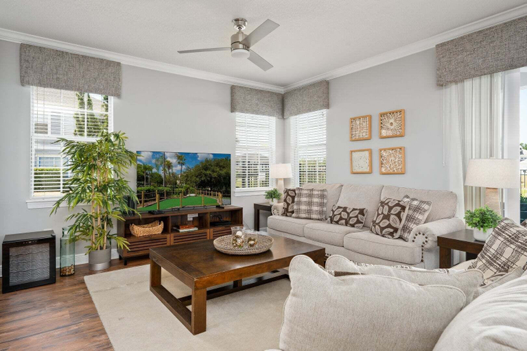 Living area 2, Boutique Luxury Home, Private Pool Close to Disney, Osceola