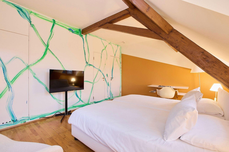 Bedroom 3, Gast - und Kulturhaus Der Teufelhof Basel, Basel