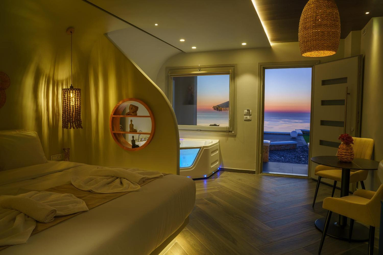 Bedroom 2, Santorini Villas, South Aegean