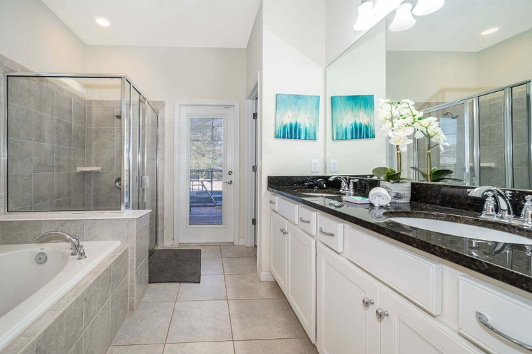 Bathroom 4, Bright Big Home w/ Pool, Game Room & Resort Access, Osceola